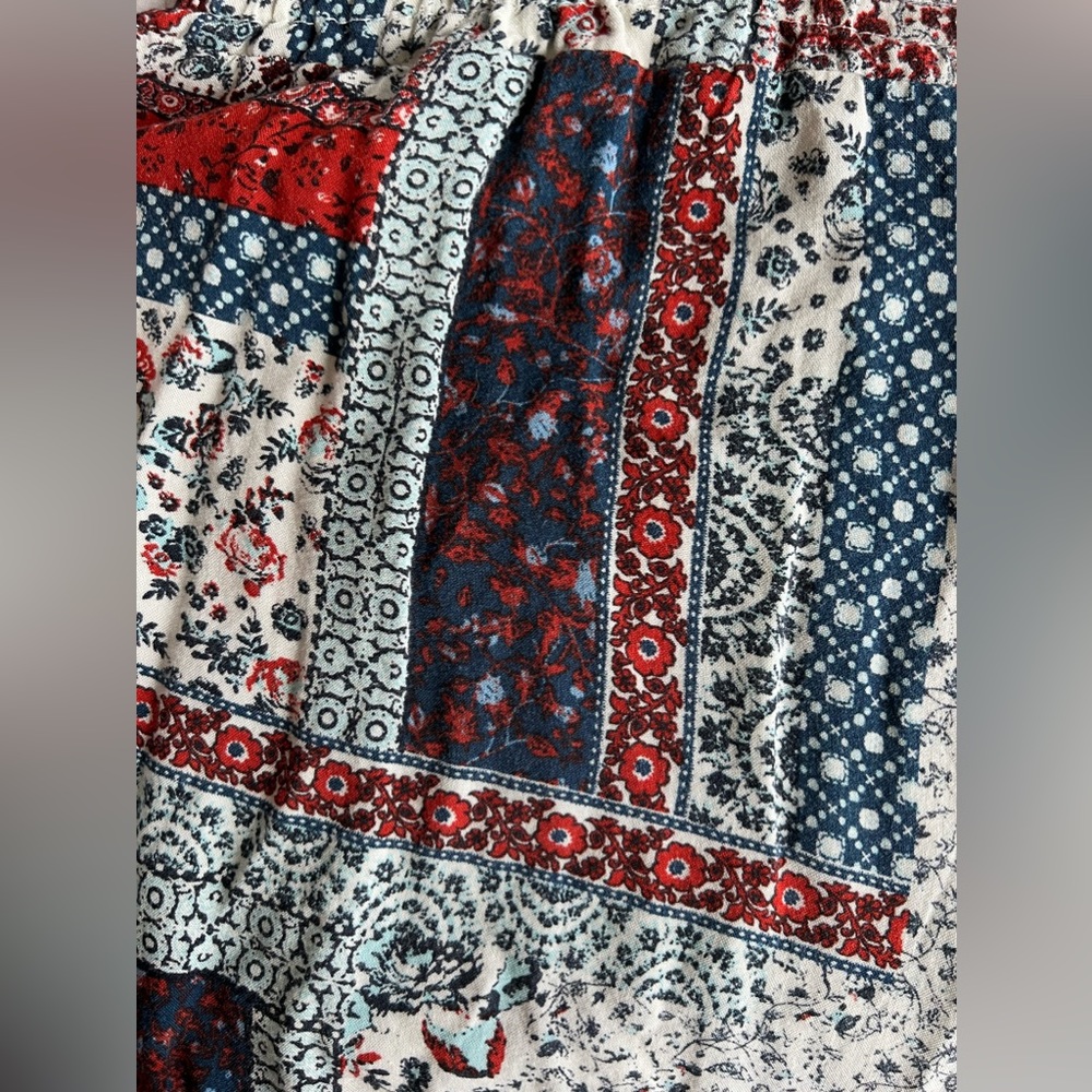 Target - Mossimo Patchwork Print Romper - Picture 3 of 5